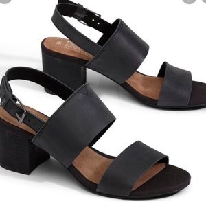 TOMS poppy leather heeled sandal 6
